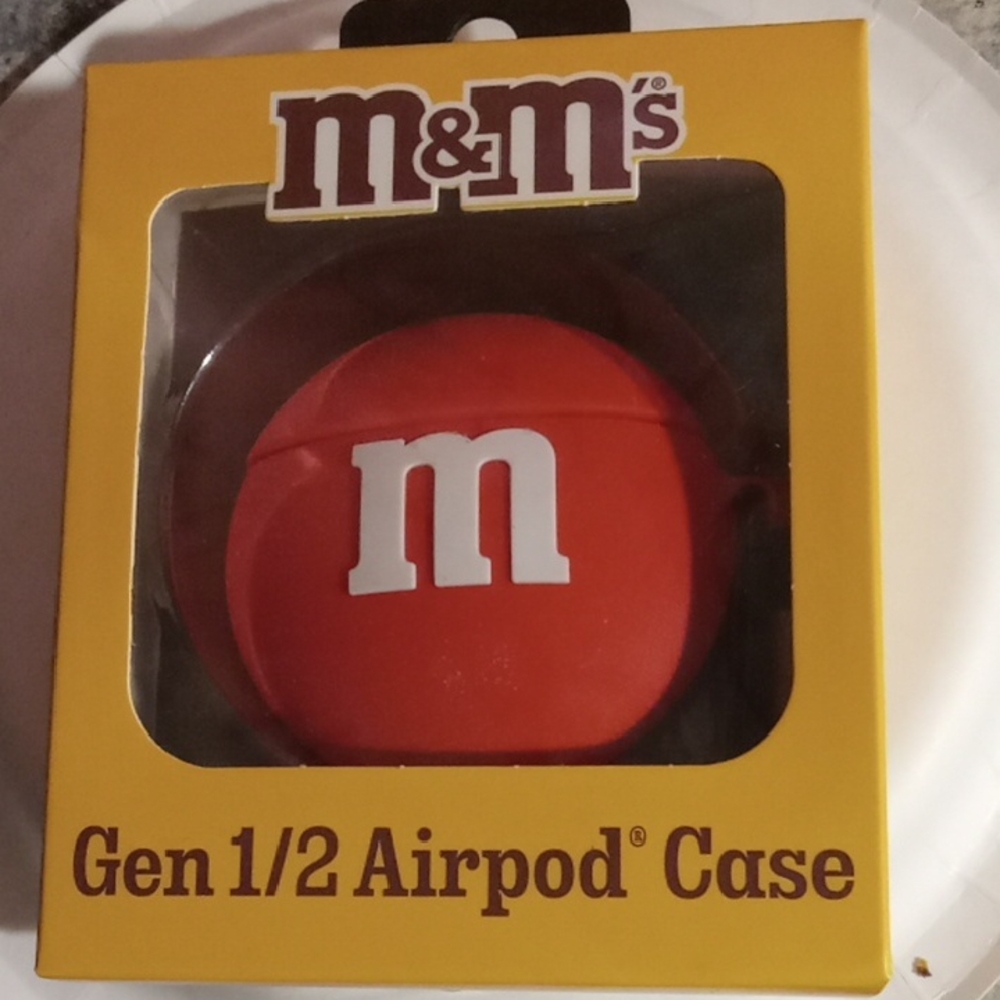 M&M'S Red AirPods Case for Gen 1/2
